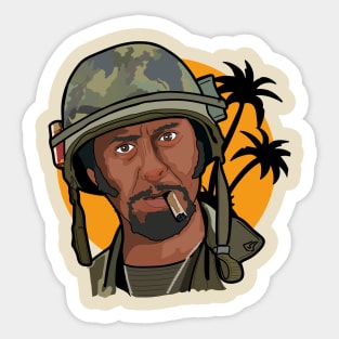 Tropic Thunder - Robert Downey Jr. - Sticker